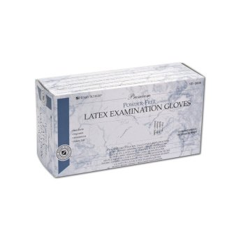 HS-rukavice latex nepudrované Premium, bílé XL 100 ks QQ