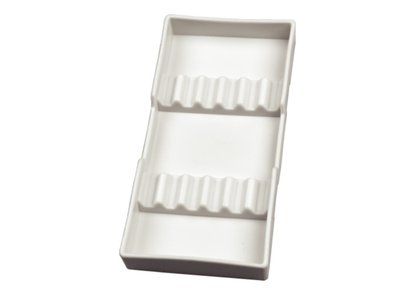 Cabinet Tray #16A - Plastový tácek pro 6 nástrojů, bílý