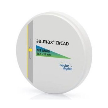 E.max ZirCAD MT Multi B2 98,5-20mm/1