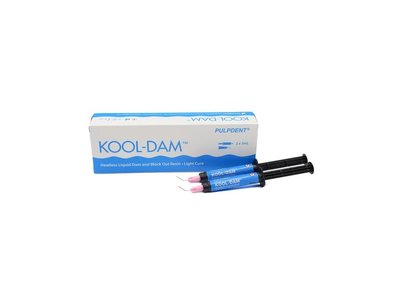 PULPDENT - Kool Dam-resin kit (2x3ml syringes+20 app.)