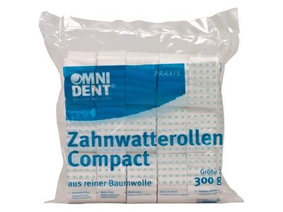 OMNI Vatové válečky Compact vel.2, průměr 10mm