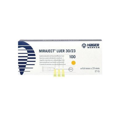 Miraject LUER 30/23 0,4mm 23mm 100ks