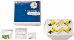 Hawe pozycjoner RVG Super-Bite Senso 2801 Anterior 4szt/op. uchwyt do radiowizjografii do zdjęć okołowierzchołkowych, zielony uchwyt