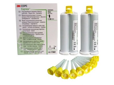 Express Light Body (2x50 ml, 10x Garant míchací kanyla žlutá)