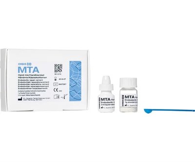 ORBIS MTA cement ruční zpracování, 1g prášek + 3ml tekutina