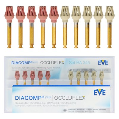 Gumki diamentowe Diacomp plus Occluflex 10szt. EVE