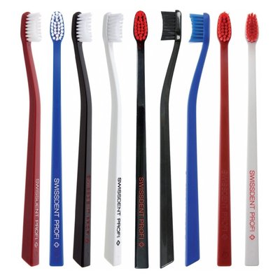 Zubní kartáček Swissdent Colours, 2+1 v blistru