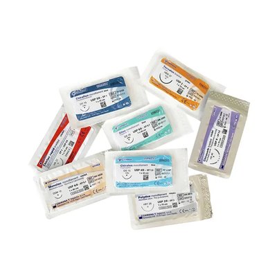 Šití CHIRLAC Rapid braided violet HR13 1,5EP 4/0USP 1x75cm