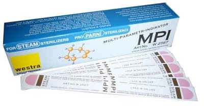 MPI - indikátory parní sterilizace 2x250 ks