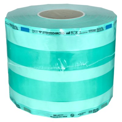 Rękaw foliowy do sterylizacji z fałdą 150mm x 100m