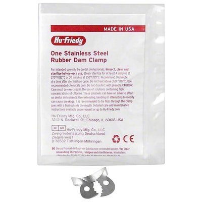 Rubber Dam spona W12A s křidélky