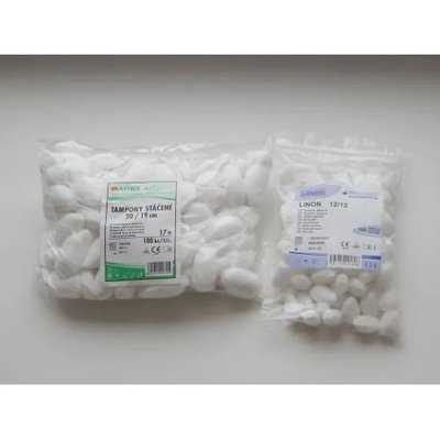 Tampon stáčený nester. 15/15 100ks