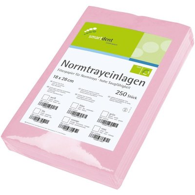 smartdent Filtrační Papír 18x28cm Růžová 250ks