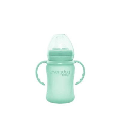 Everyday Baby skleněný hrneček 150 ml, Mint Green
