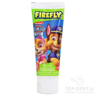 Paw Patrol Firefly dětská zubní pasta od 3 let, 75ml (jahoda)