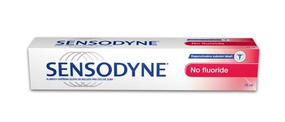 Sensodyne No Fluoride zubní pasta 75 ml