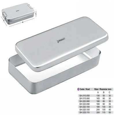 Instruments box 250x150x60mm