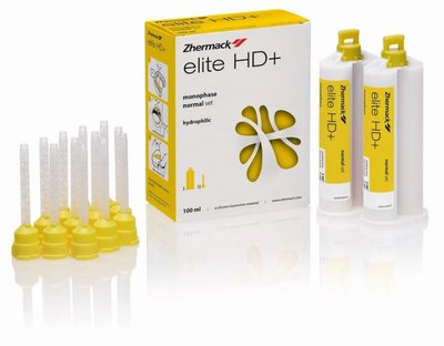 Elite HD+ II warst Monophase żółta 2x50ml +12 końcówek