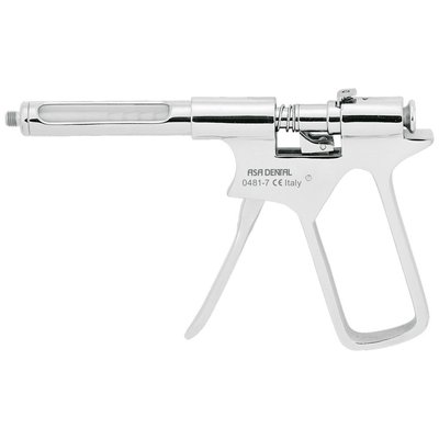 Stříkačka ASA na intraligamentární anestezii (pistolová) - 1 ks