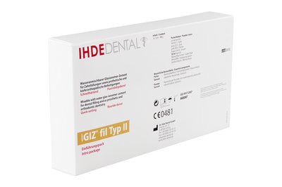 GIZ fil Typ II Zestaw 10 g x 5 szt. + 30 ml IHDE DENTAL