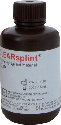 CLEARsplint® für Komfort-Aufbissschienen Flüssigkeit