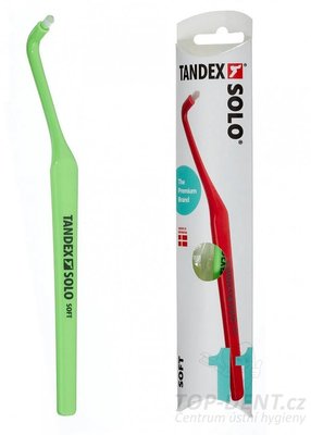 Tandex Solo SOFT jednosvazkový kartáček (krabička), 1 ks