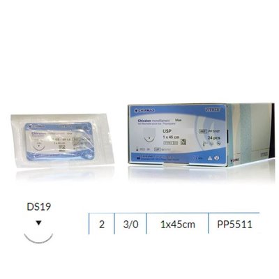 Chiralen MNF blue DS19 EP2 USP3/0, 1x45cm, 24ks