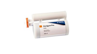 Honigum Pro Putty - Packung 380 ml Doppelkartusche, 10 MixStar-Tips