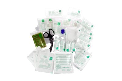 Wyposażenie apteczki z ustnikiem