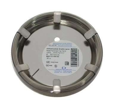 Drut Remanium twardy sprężysty 3L 0,80mm/20m