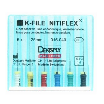 NITIFLEX FILE assortment 15-40/25mm, ruční, 6ks