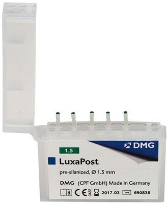 LuxaPost čepy, 5ks zelené 1,5mm