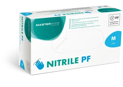 Rękawice Master Glove nitrylowe bezpudrowe - Extra Small "XS"