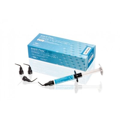 GC everX Flow stříkačka 2 ml (3.7g) Bulkový odstín + 20x koncovka Tip III plastic+ ochranná krytka