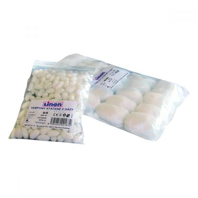 Tampóny gázové 15 x 15 cm 100 ks