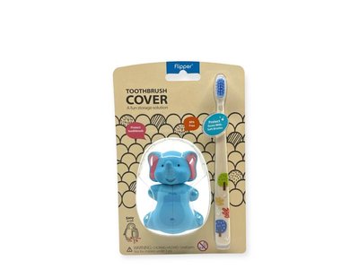 FLIPPER set Slon, kryt a zubní kartáček