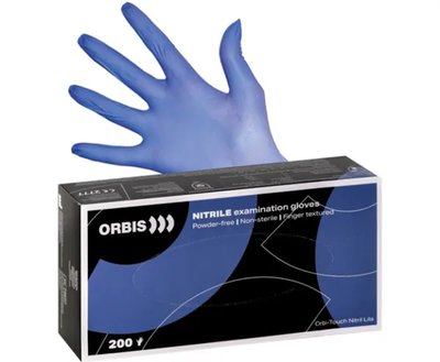 ORBI-Touch rukavice nitrilové, fialové, velikost S 200 ks