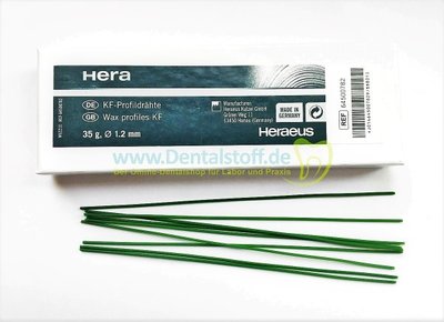 Voskové profilové drôty Kulzer KF 0,8mm