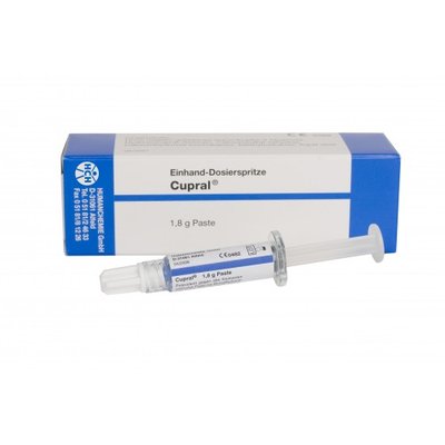 Cupral stříkačka 1,7 g pasty a 5 kanyl