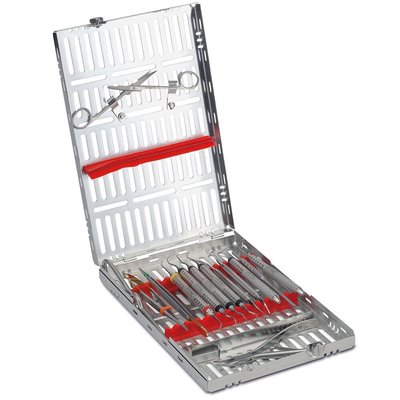 IMS Cassette Signature DIN, 13 Instruments, red