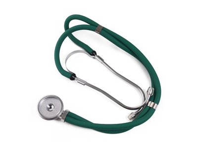 Oboustranný lékařský stetoskop Rappaport HS-30C - zelený