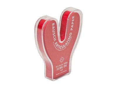 Bausch Artikulační papír, podkova BK04