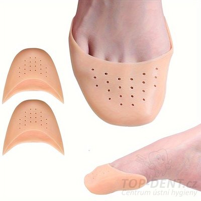 Gelový chránič prstů u nohy (béžový), 2 ks