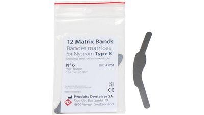 Matrizenbänder nach Nyström Type 8