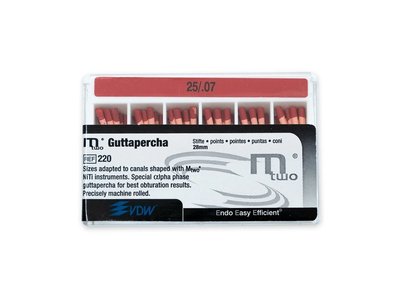 Mtwo gutaperčové čepy 25/.07, 60ks