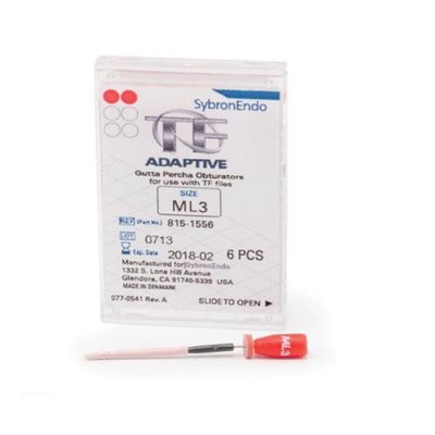 TF Adaptive Obturátory ML3 red 6 ks