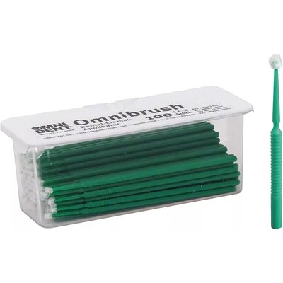 OMNIDENT Omnibrush Zelená 100ks