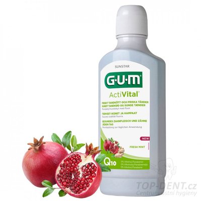 GUM ActiVital ústní voda, 500ml