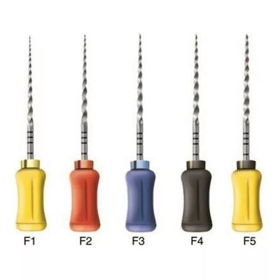 ProTaper Universal pilniki ręczne 6szt - Wybierz typ:: F3 niebieski 25mm