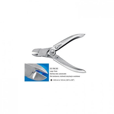 Kleszcze do cięcia twardego drutu duże DO.786.300